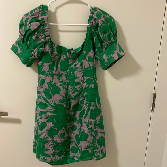 ALEXIS Pilou Floral Linen Mini Dress - Picture 4 of 9